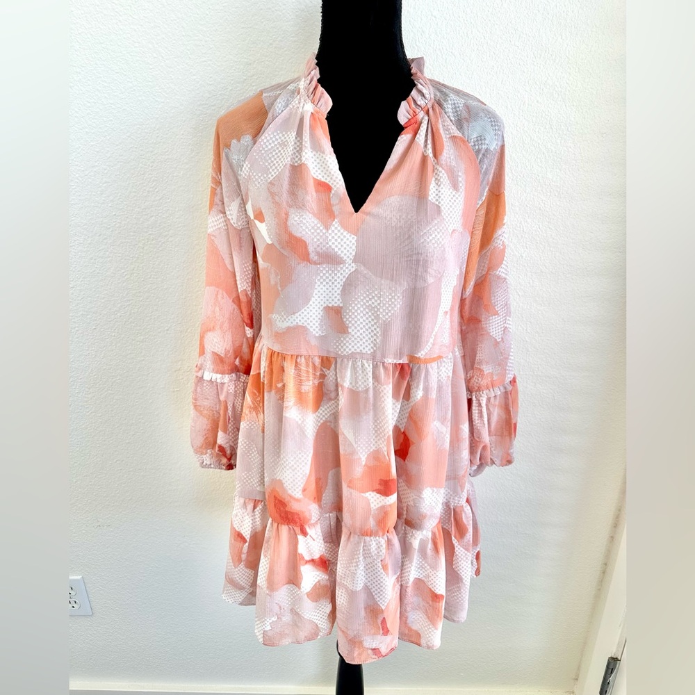 EXPRESS CHIFFON DRESS - Picture 14 of 15